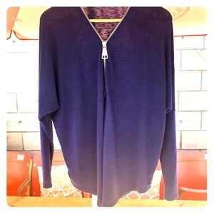 Ariela zipper front sweater